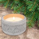 Home CDL 14 LED-es kőmécses, valódi viasz, LED, ismétlődő időzítés, 8,5 cm magas - Image 2