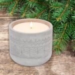 Home CDL 17 LED-es kőmécses, valódi viasz, LED, ismétlődő időzítés, 14 cm magas - Image 2