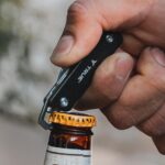 True Utility Modern Keychain Knife, TU7060N, 4 cm rozsdamentes acél penge, multifunkcionális, eloxált alumínium markolat - Image 4