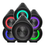 SAL BT 5000 hordozható bluetooth kihangosító, 2 x 25 W, sztereó boombox, FM rádió, USB, microSD, beépített mikrofon, RGB LED, ~30 óra üzemidő - Image 2