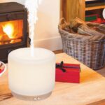 Home AD 280 aromadiffúzor, ultrahangos hidegpárásító, 280 ml kapacitás, melegfehér világítás, folyamatos vagy szakaszos párásítás, tartozék hálózati adapter - Image 5