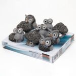 Home MX 639 napelemes kerti lámpa, gomba / bagoly / csiga, 2 db fehér LED, automatikus, akkumulátoros - Image 2