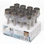 Home MX 809 napelemes kerti lámpa, 1 db LED, fém, időjárásálló, automatikus, hidegfehér - Image 3