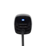 SAL SAU 24MU autós USB töltő 2in1, 2 készülék, USB, microUSB, 2,4 A összesen - Image 3