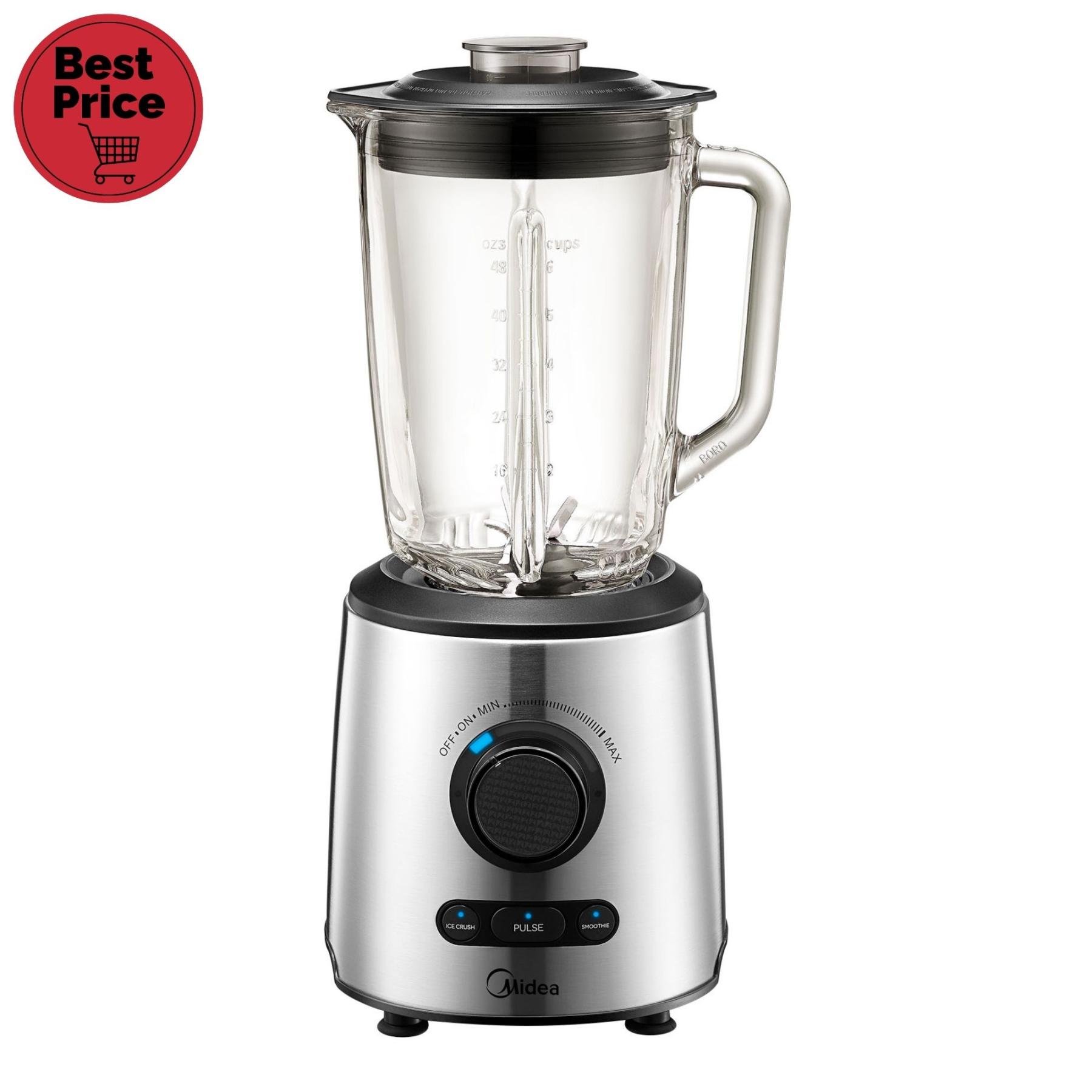 17809 MIDEA MJ-BL5001AW2 turmixgép, 1,5L üveg tartály, állítható sebesség, 600W - Image 1