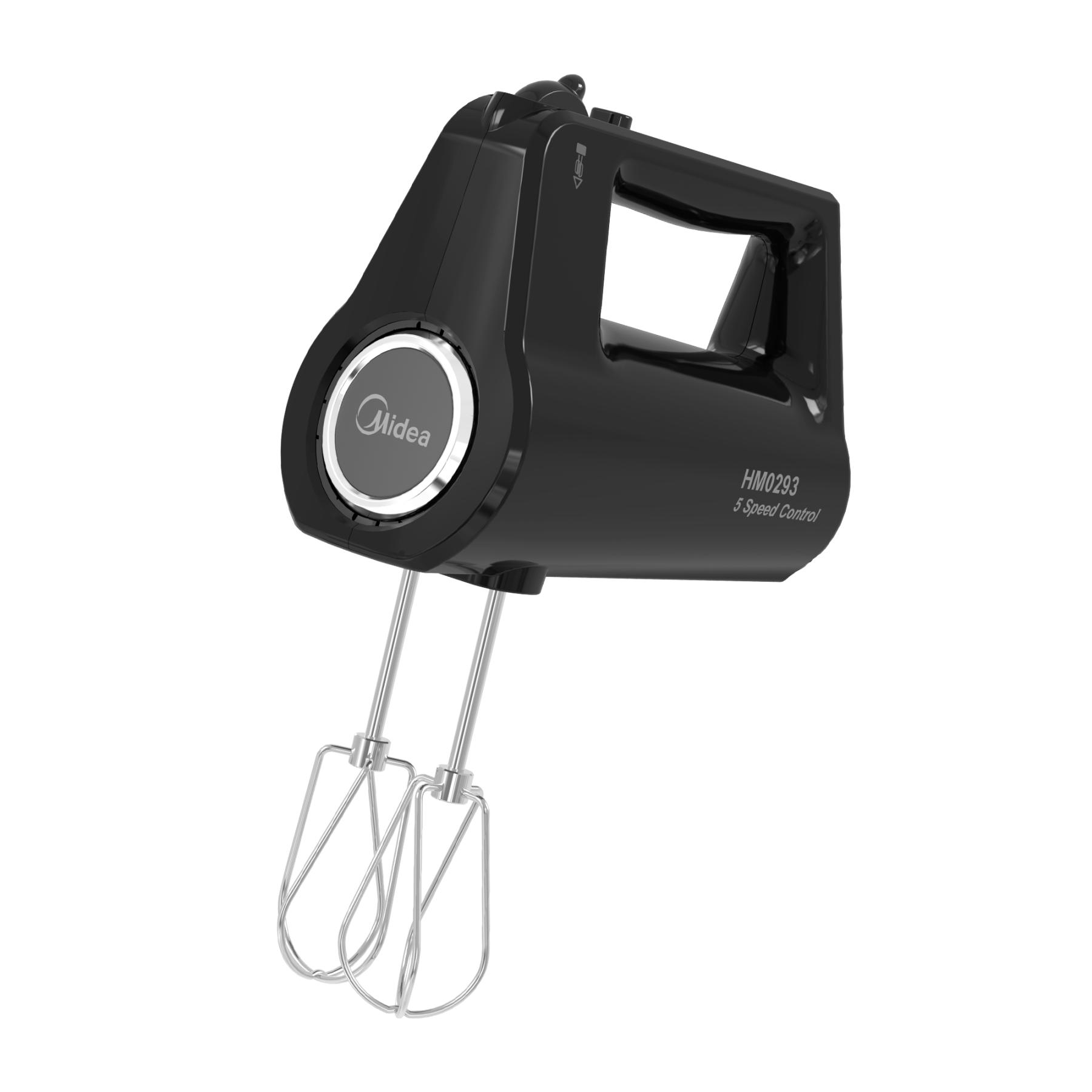 17813 Midea HM0293 kézi mixer, 5 sebesség + turbó fokozat, 400 W, fekete - Image 1