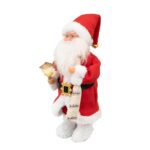 Home KDD 35 táncoló, zenélő mikulás, világító lámpás, 35 cm magas - Image 2