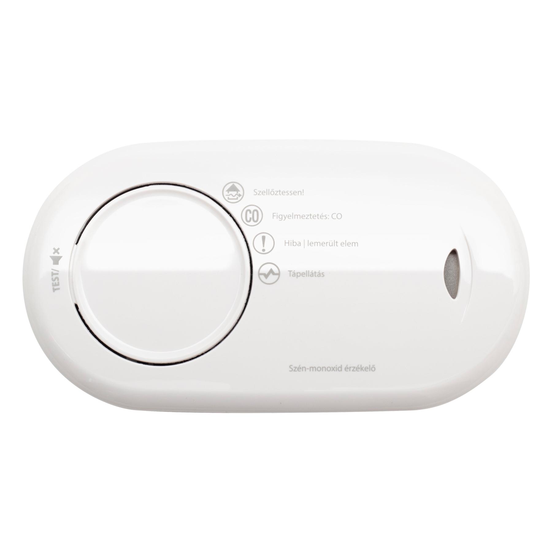 17859 FireAngel FA3820-HUR szén-monoxid vészjelző, beépített, nem cserélhető lítium elem, 10 év várható üzemidő, fehér - Image 1