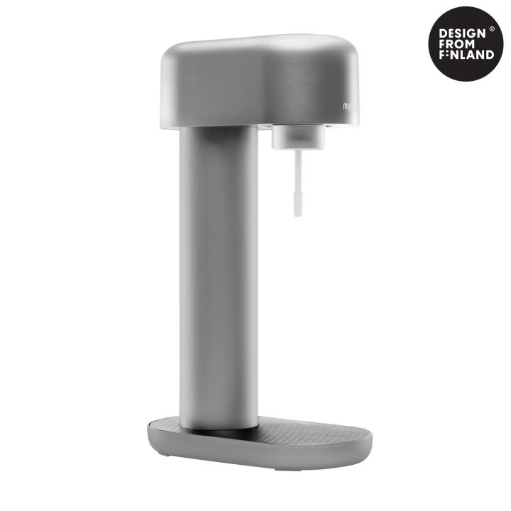 17872 Mysoda Ruby MSO-RB003AL-S, ezüst színű, alumíniumból készült, 2 db újrafelhasználható vizes palack tartozék, max. üzemi nyomás: 10 bar - Image 1