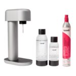 Mysoda Ruby MSO-RB003AL-S, ezüst színű, alumíniumból készült, 2 db újrafelhasználható vizes palack tartozék, max. üzemi nyomás: 10 bar - Image 4