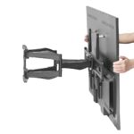 Home LCDH 33 LCD/LED TV fali tartó, 37"-80" képernyőméretig, 45 kg teherbírás, teljesen mozgatható, fali rögzítő elemek tartozékok - Image 3