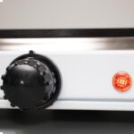 Home HG R 02WH hordozható elektromos főzőlap, dupla, teljesítmény 1000 W + 1500 W, ∅15 cm + ∅18 cm főzőfelület, zománcozott készülékház, fehér - Image 3