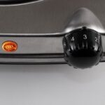 Home HG R 03SS hordozható elektromos főzőlap, teljesítmény: 1500 W, ∅18 cm főzőfelület, rozsdamentes készülékház - Image 3