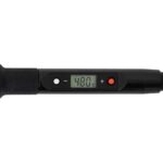 Home FPL 80W hőfokszabályozós, digitális forrasztópáka, LCD digitális kijelző, szabályozható hőmérséklet (180-480 °C), 230 V~ / 80 W max., kerámia fűtőelem - Image 2