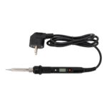 Home FPL 80W hőfokszabályozós, digitális forrasztópáka, LCD digitális kijelző, szabályozható hőmérséklet (180-480 °C), 230 V~ / 80 W max., kerámia fűtőelem - Image 5