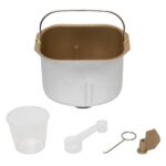 Home HG KS 900 kenyérsütő, 710 W, 15 program, 500 g, 750 g, 900 g kenyérsütés, rozsdamentes felület - Image 4