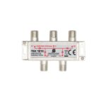 Home TSX 1913 F elosztó, HQ professzionális minőség, 75 Ohm, IP44, cink-ötvözet konstrukció, 5-2400 MHz, 4 utas, 1 bemenet, 4 kimenet - Image 2
