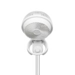 Home WFM 2 fali ventilátor, 30 W, 3 fokozat, 18 cm-es lapátátmérő, állítható dőlésszög, zsinórkapcsoló, fehér - Image 2