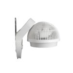 Home WFM 2 fali ventilátor, 30 W, 3 fokozat, 18 cm-es lapátátmérő, állítható dőlésszög, zsinórkapcsoló, fehér - Image 3
