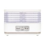 Home HG ASZ 5 aszaló, 35-70°C között állítható hőmérséklet, 5 tálca, töltőtömeg 3,5 kg, 400 W, fehér - Image 2