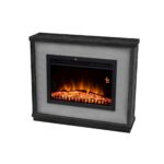 Home FKKF 04 + FKKI 03 KIT FKK Palermo beépíthető elektromos látványkandalló kerettel, tölgy - Image 2