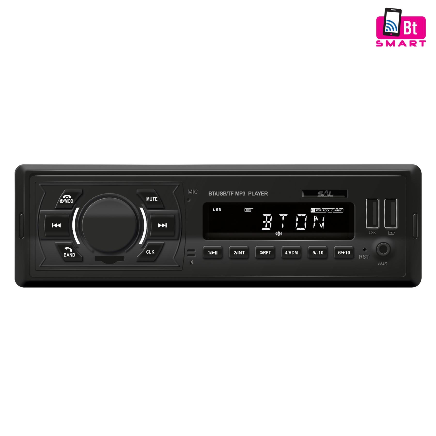 18060 SAL VB 2300 smart autórádió, 4 x 45 W, 4 RCA, FM, BT, USB, MicroSD, AUX, Android/iOS App - Image 1