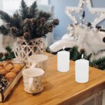 Home CDO 1 LED-es gyertya, melegfehér LED, műanyag, 3 funkció, kültéri, beltéri - Image 2