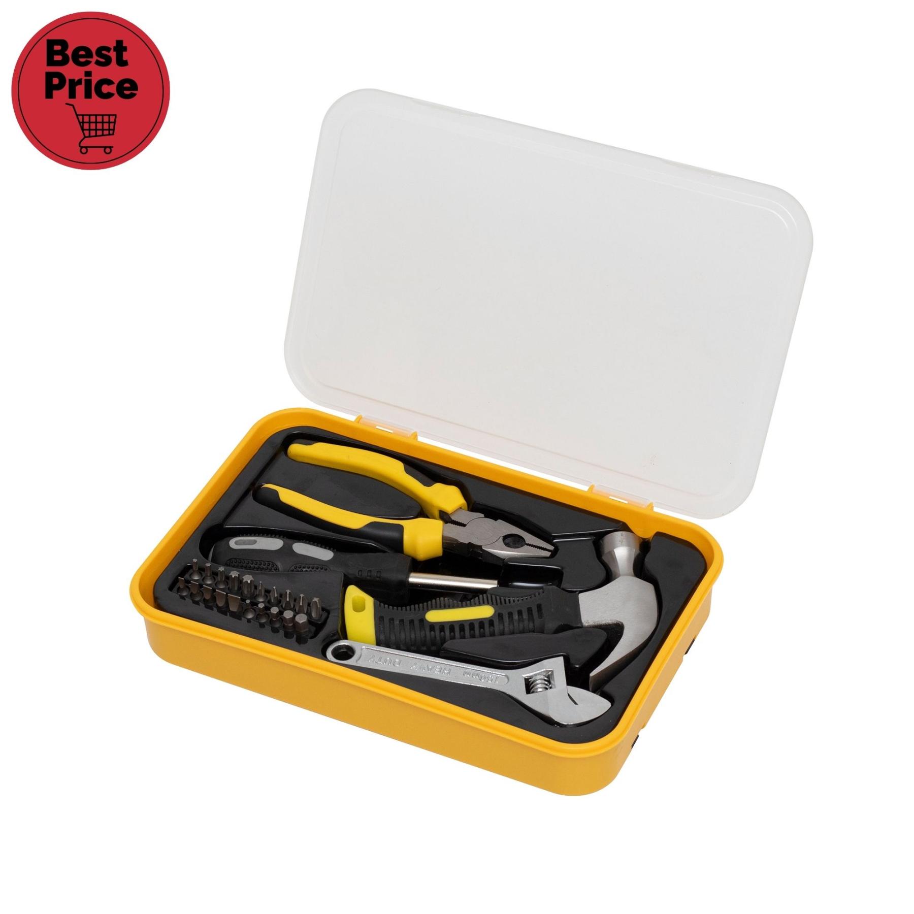 18164 Home DE418679 szerszámkészlet, mágneses csavarhúzó, 20 bitfej, többféle szerszám, 24 darabos - Image 1