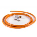 Cavagna Type 694 nyomásszabályozó szett, PB gázpalackhoz, 30 mbar nyomásig, 130cm hossz - Image 2