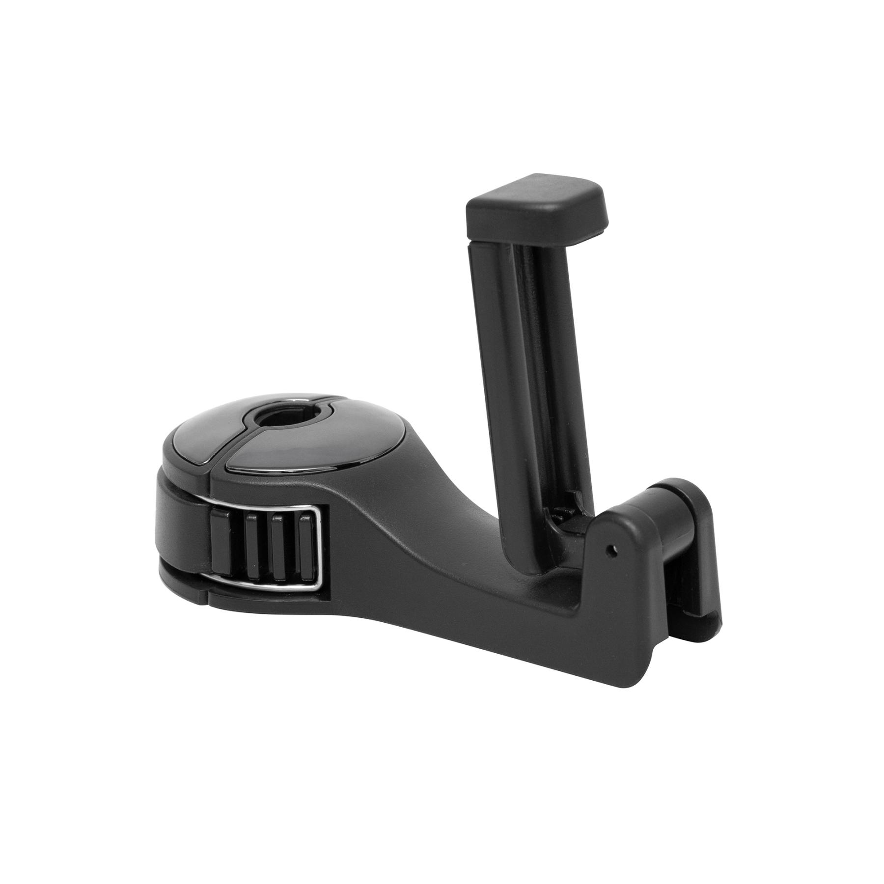 18182 SAL SA 062 autós telefontartó, 2in1, mobiltartó, csomagakasztó, fejtámla rúd rögzítés, 10 - 16 mm, 4 - 10 kg terhelés - Image 1