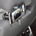 SAL SA 062 autós telefontartó, 2in1, mobiltartó, csomagakasztó, fejtámla rúd rögzítés, 10 - 16 mm, 4 - 10 kg terhelés - Image 5