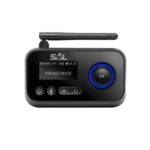 SAL BTRC 1000 sztereó streaming box, ByPass, digitális-analóg átalakító, 2 BT eszköz, USB-C, Toshlink - Image 2