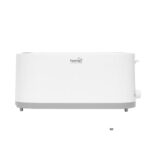 Home HG KP 42 4 szeletes kenyérpirító, 1400 W, cooltouch, 7 fokozat, zsemlemelegítő, fehér - Image 3