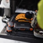 NEBO NEB-PST-0004-G Rambler PS100, PowerBank, 95,9 Wh, 2x USB-A (2,4 A), 1x USB-C PD (45W), szolárpanel kompatibilis, 385 lm lámpa - Image 3