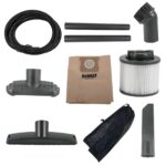 DeWALT DXV30SAPTA száraz-nedves porszívó, rozsdamentes váz, készülékcsatlakozóval, 30 liter, 15 Kpa, 37,8 l/s, 8 tartozék, 1050 W - Image 4