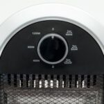 Home FK 231 álló elektromos halogén hősugárzó fűtőtest, 400W/800W/1200W, oszcillálás, IP20 védelem, fekete/ezüst - Image 3