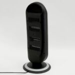 Home FK 231 álló elektromos halogén hősugárzó fűtőtest, 400W/800W/1200W, oszcillálás, IP20 védelem, fekete/ezüst - Image 4