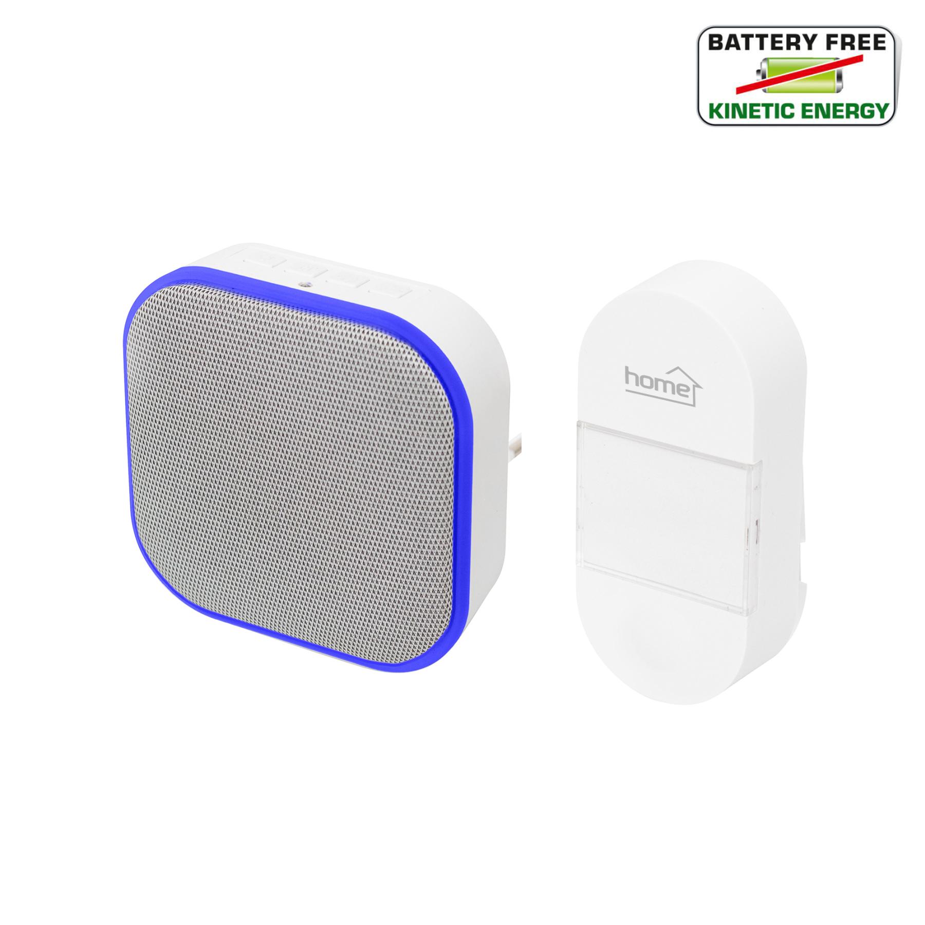 18307 Home DBK 1401AC vezeték nélküli csengő, 140 m hatótávolság, IP44, állítható hangerő, 4 nyomógomb lehetőség - Image 1