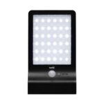 Home FLP300SOLAR napelemes LED reflektor, 300 lm, PIR mozgásérzékelő, 120° 5m, 36 db hidegfehér SMD LED, energiatakarékos, műanyag, IP44 - Image 2