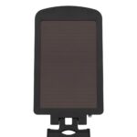 Home FLP1002SOLAR napelemes LED reflektor, 1000 lm, PIR mozgásérzékelő, 120° 5m, 2 x 28 db hidegfehér SMD LED, energiatakarékos, fém + műanyag, IP44 - Image 3