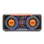 SAL MECHAPOWER vezeték nélküli hangszóró és multimédia-lejátszó, 2 x 10 W, RGB LED, BT TWS, USB-C, ~8 óra üzemidő, superbass mélysugárzó - Image 2