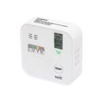 Home CO10SMART szén-monoxid vészjelző, Tuya kompatibilis, Wi-Fi kapcsolat , LCD kijelző, elemes, 5 év elem élettartam, 10 év érzékelő élettartam - Image 2