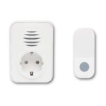 Home DBA1101AC vezeték nélküli csengő, elemes nyomógomb, max 110m hatótáv, 38 dallam, IP44 nyomógomb - Image 2