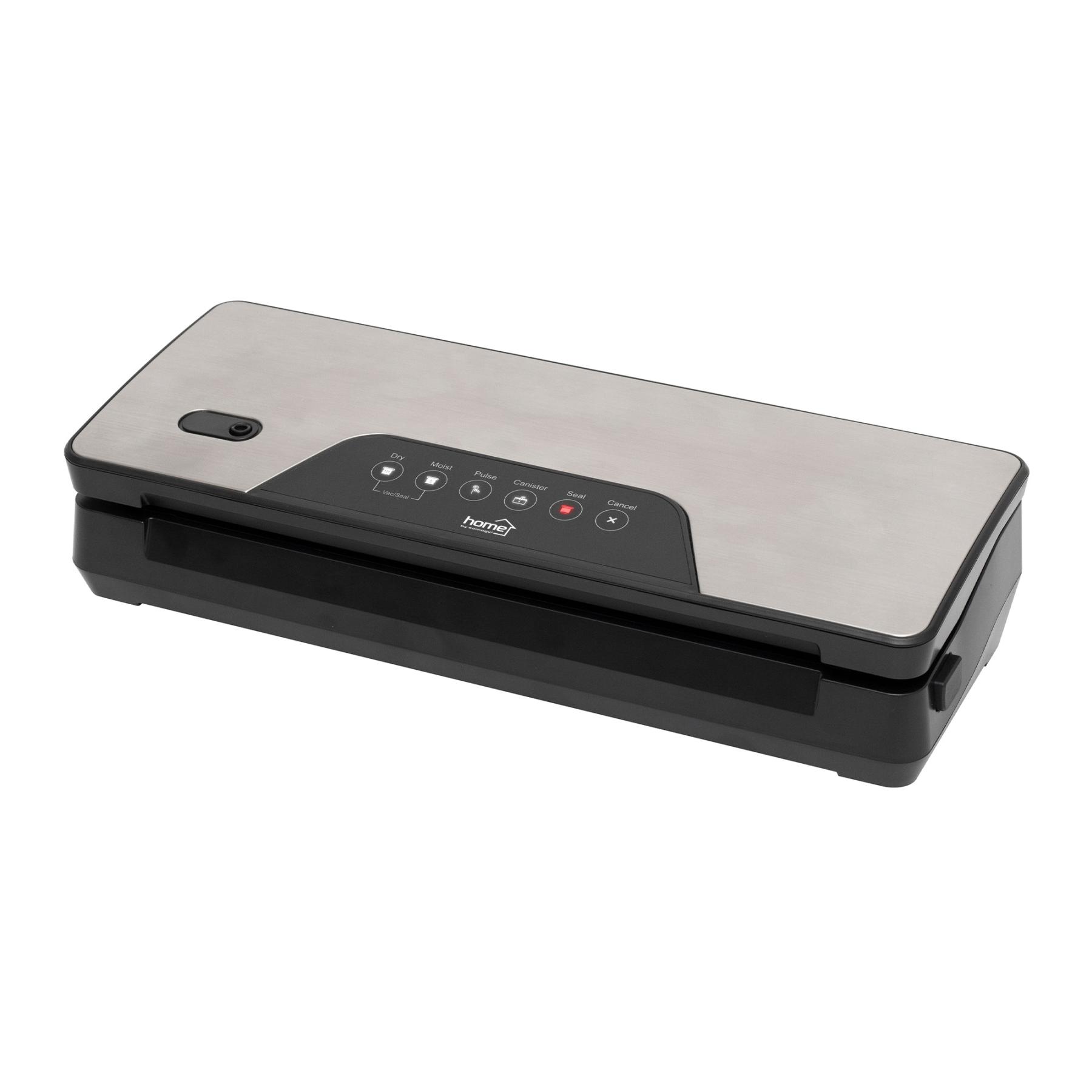 18567 Home HGFH10 vákuumos fóliahegesztő, belső fóliatárolóval, max 30cm hosszú és 2mm széles hegesztés, -0,7bar, 130W, vákuumcsővel, mini fóliavágóval - Image 1