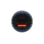 SAL SAU34AC autós USB töltő, 2in1, USB-A, USB-C, gyorstöltő, dupla töltő - Image 2