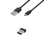 Home URCAIR2 SMART távirányító, 2in1, egér, billentyűzet, tölthető, légegér, air mouse, világító billentyűzet - Image 6