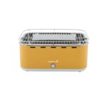 Barbecook BC-CHA-1016 Carlo asztali faszenes grill, sárga, 44x33x21cm - Image 2