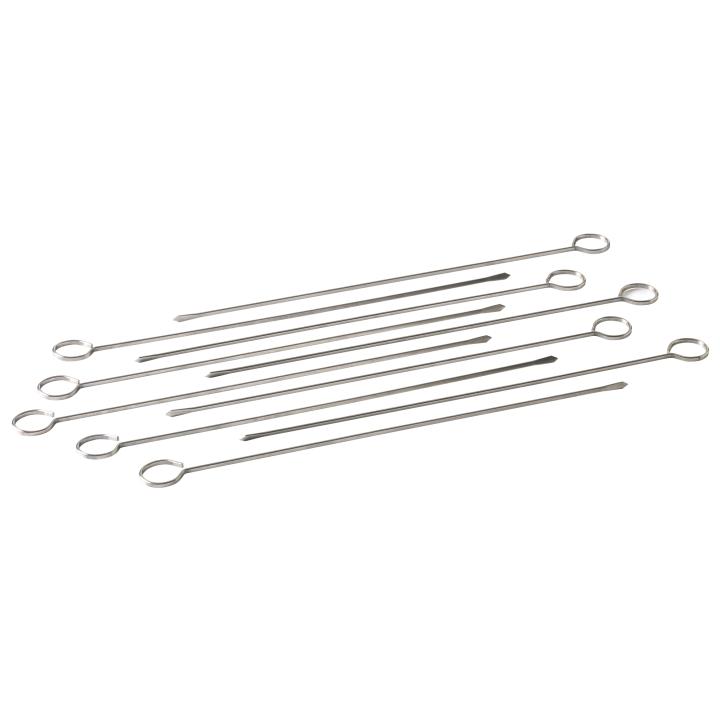 18737 Barbecook BC-ACC-7073 10db-os rozsdamentes acélnyárs készlet, 33cm - Image 1