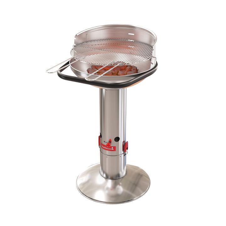18743 Barbecook BC-CHA-1005 Loewy 50 SST rozsdamentes acél faszenes grill, 51,5x56x99cm - Image 1