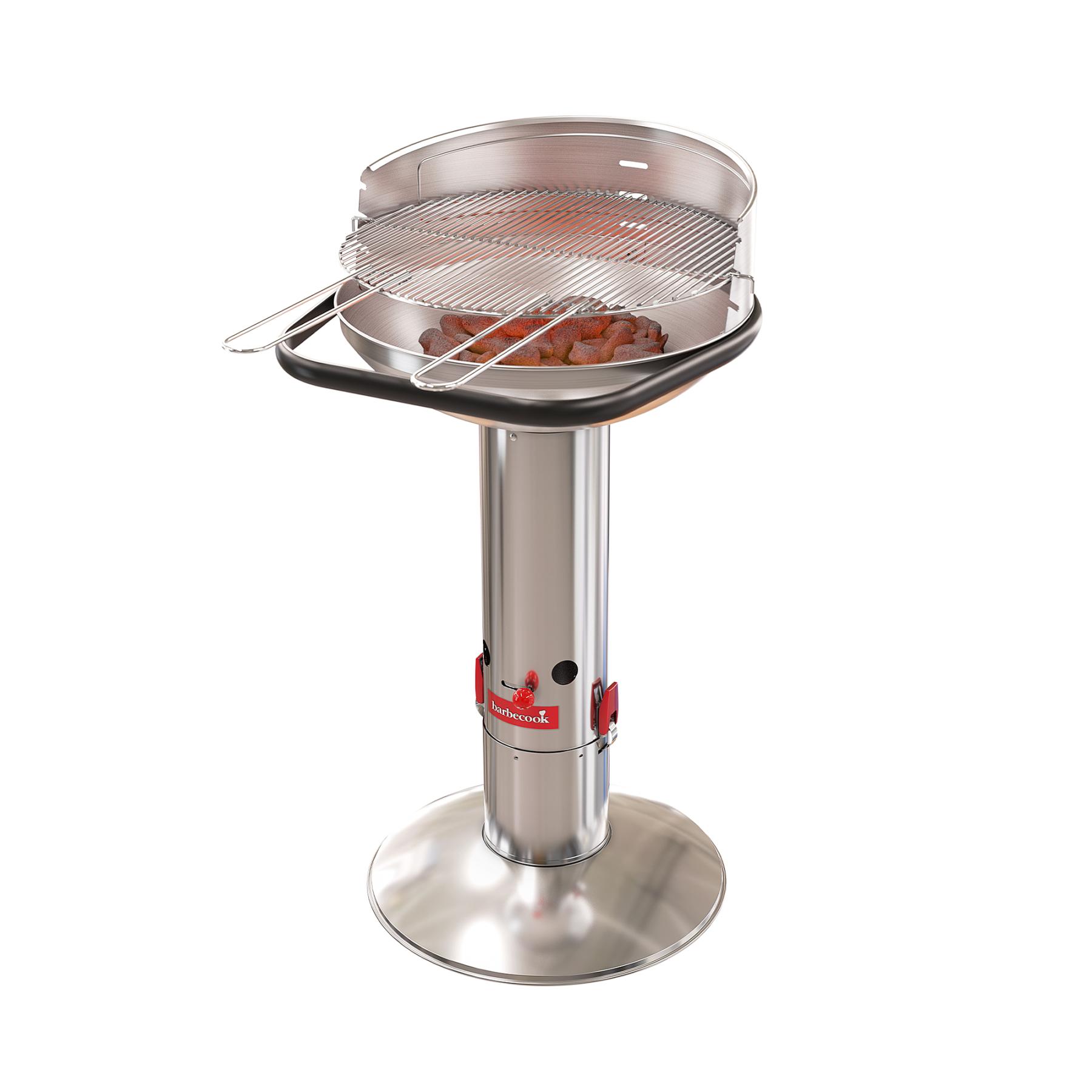 18743 Barbecook BC-CHA-1005 Loewy 50 SST rozsdamentes acél faszenes grill, 51,5x56x99cm - Image 1